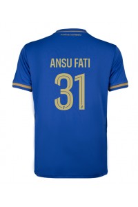 AS Monaco Ansu Fati #31 Jalkapallovaatteet Vieraspaita 2025-26 Lyhythihainen